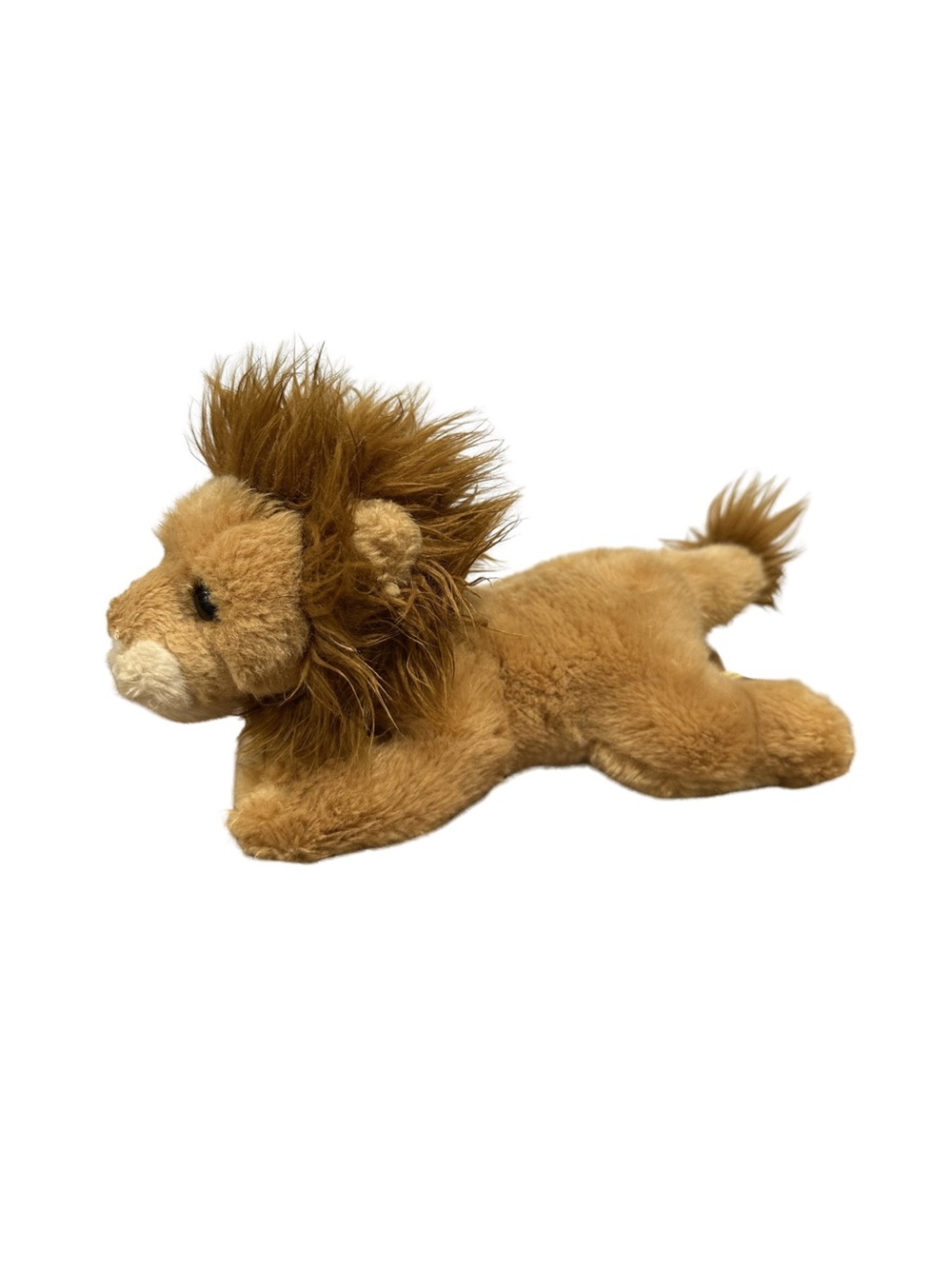 Miyoni by Aurora Lion Plush Stuffed Animal 7" Realistic 2018 Laying Male w/ Mane